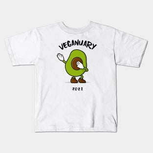 Veganuary 2021 Kids T-Shirt